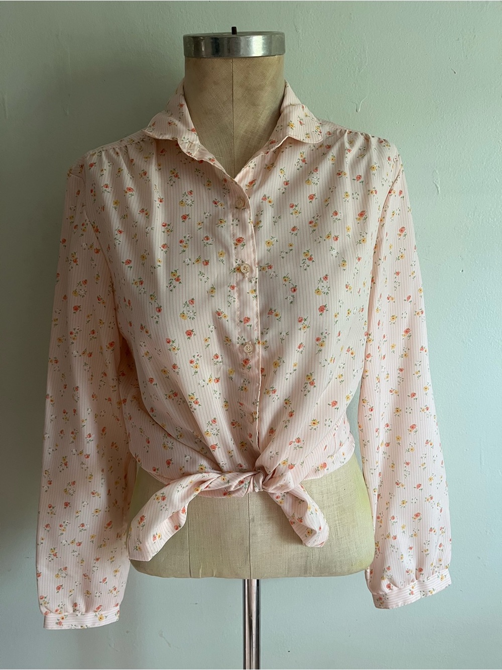 Vintage floral button up